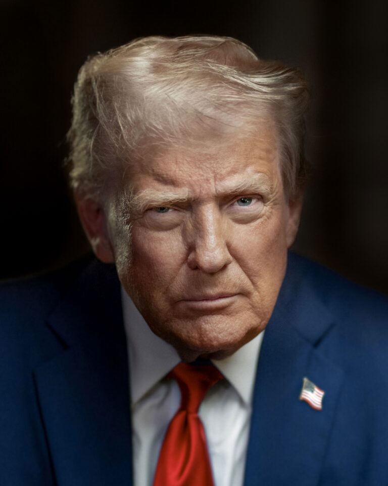 Official Presidential Portrait of Donald J. Trump, 2025, public domain